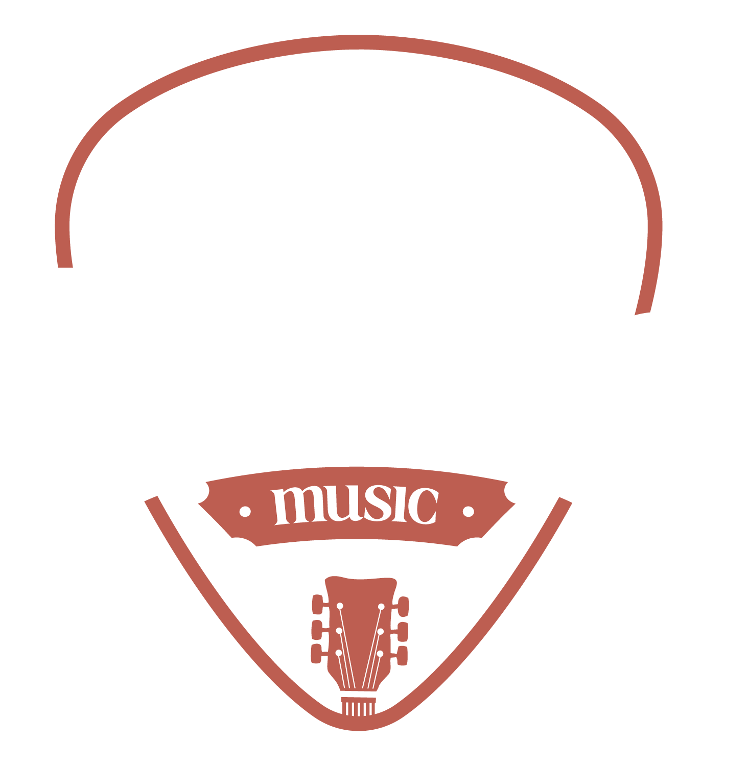 Galen Marten Music guitar pick logo